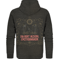 fly Lieblingsshirts - Du bist scshön. Weitersagen - Organic Zipper