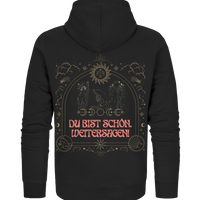 fly Lieblingsshirts - Du bist scshön. Weitersagen - Organic Zipper