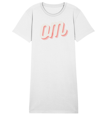 fly Lieblingsshirt - OM Spruch | Special Edition | - Ladies Bio Organic - Ladies Organic Shirt Dress