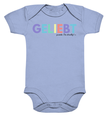Lieblingsshirt - Geliebt zu werden - Limited Edition - Organic Baby Bodysuite