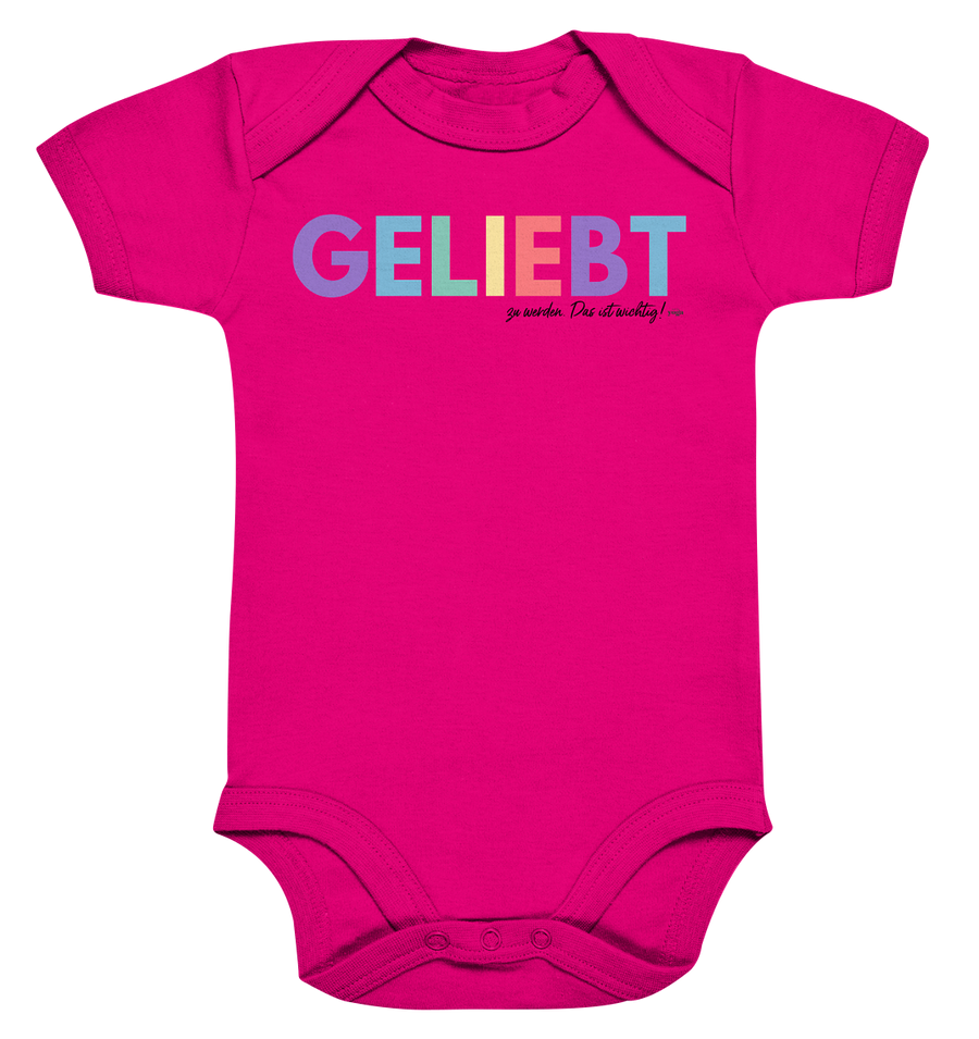 Lieblingsshirt - Geliebt zu werden - Limited Edition - Organic Baby Bodysuite