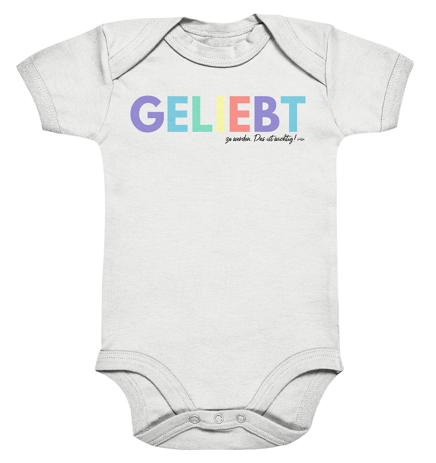 Lieblingsshirt - Geliebt zu werden - Limited Edition - Organic Baby Bodysuite