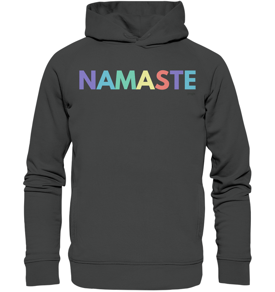 fly Lieblingsshirt - Namaste Spruch bunt - Ladies Bio Organic - Organic Fashion Hoodie