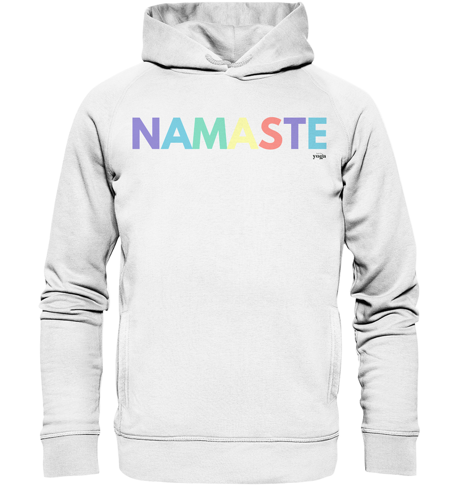fly Lieblingsshirt - Namaste Spruch bunt - Ladies Bio Organic - Organic Fashion Hoodie