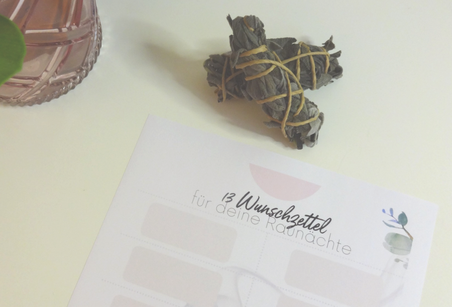*NEU* Rauhnächte 2023 Ritual Set | Räucherset + Rauhnächte Wunschzettel + Goodies + Anleitung