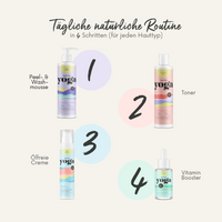 set - tägliche routine | CLEANSER + TONER + MOISTURIZER + OIL / BOOSTER